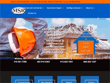 Tablet Screenshot of midwest-storm-restoration.com